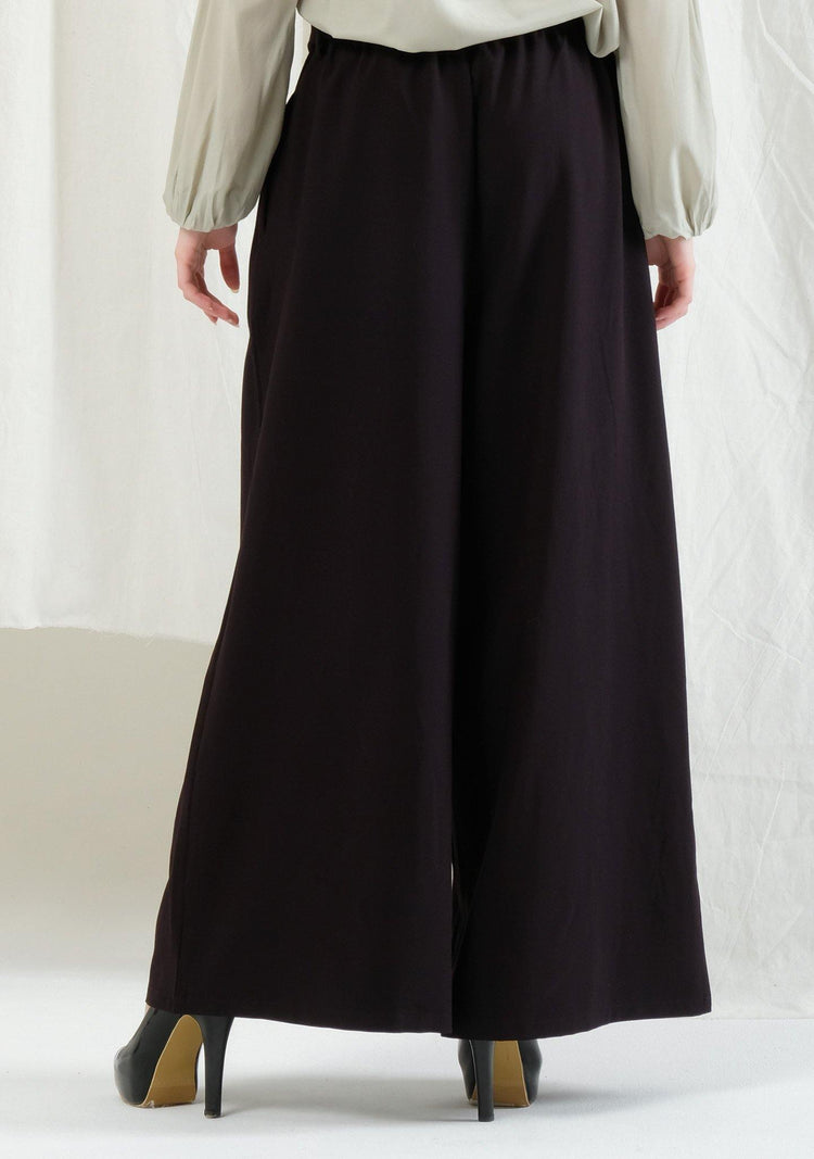 Caspian Extreme Flare Trouser Pants - Black Stone - SALIENT LABEL