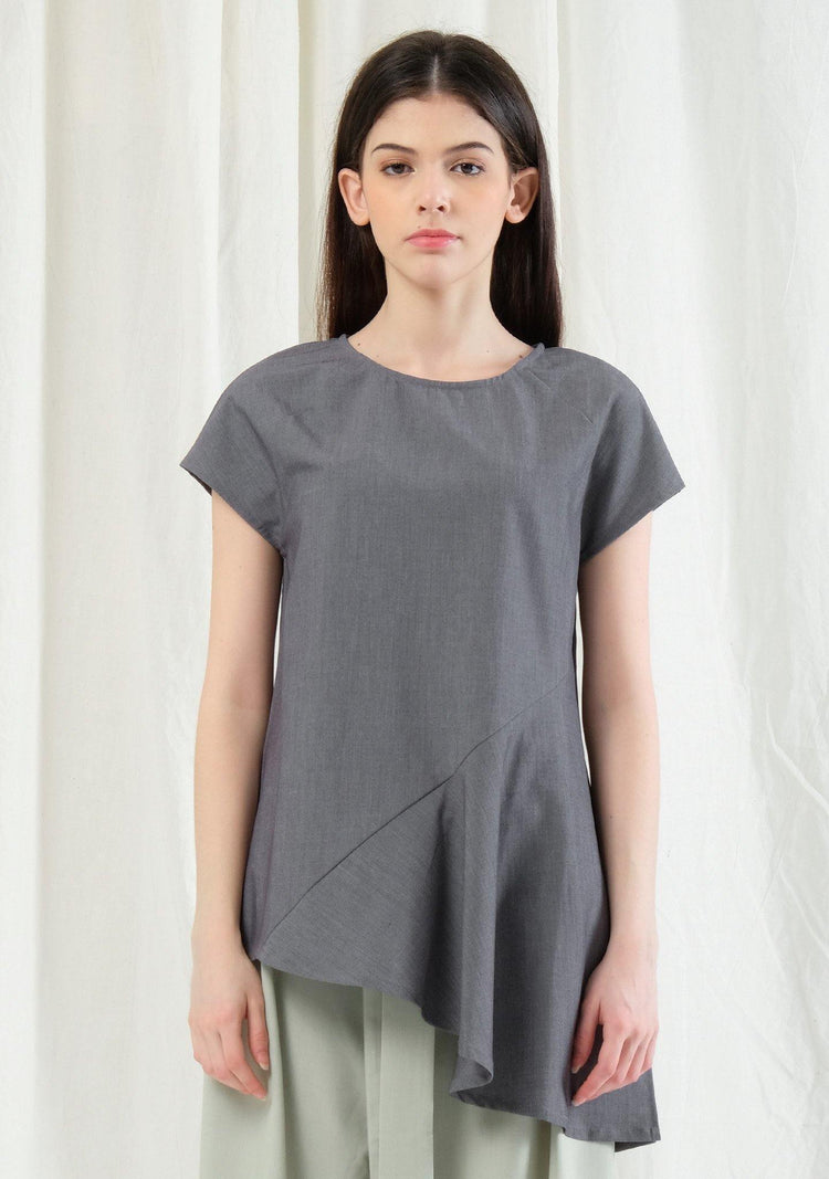 Horus Asymmetric Top - Shadow - SALIENT LABEL