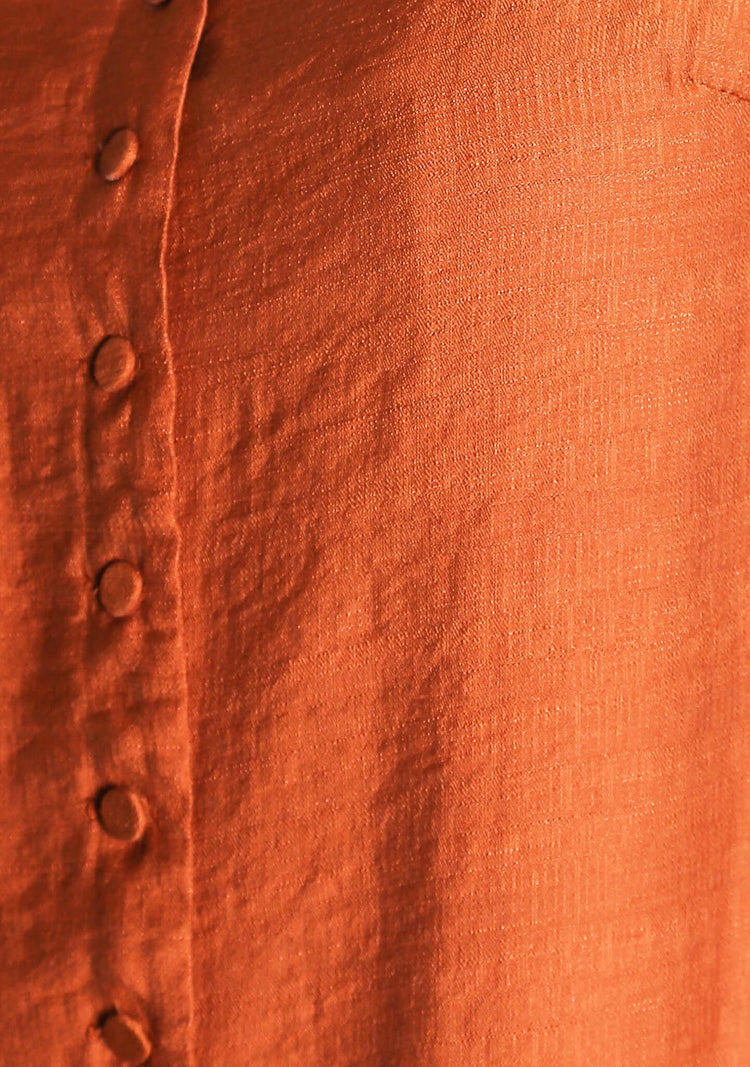 ANGELUS DRESS - DARK CHEEDAR - SALIENT LABEL