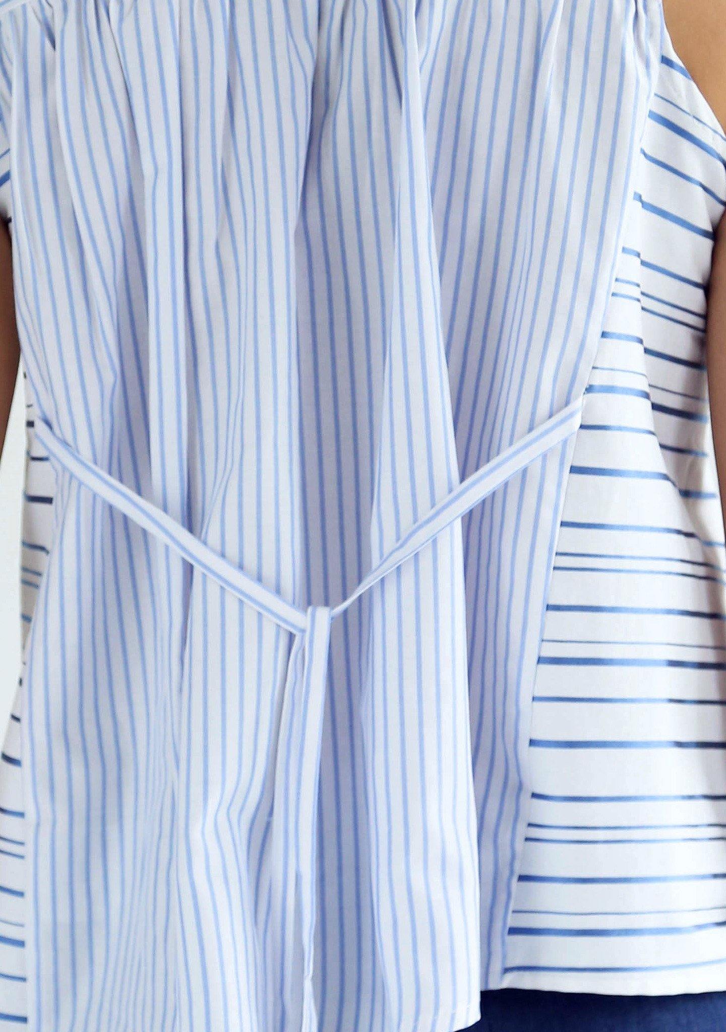 BRIGANTE MULTI STRIPE TOP - SALIENT LABEL