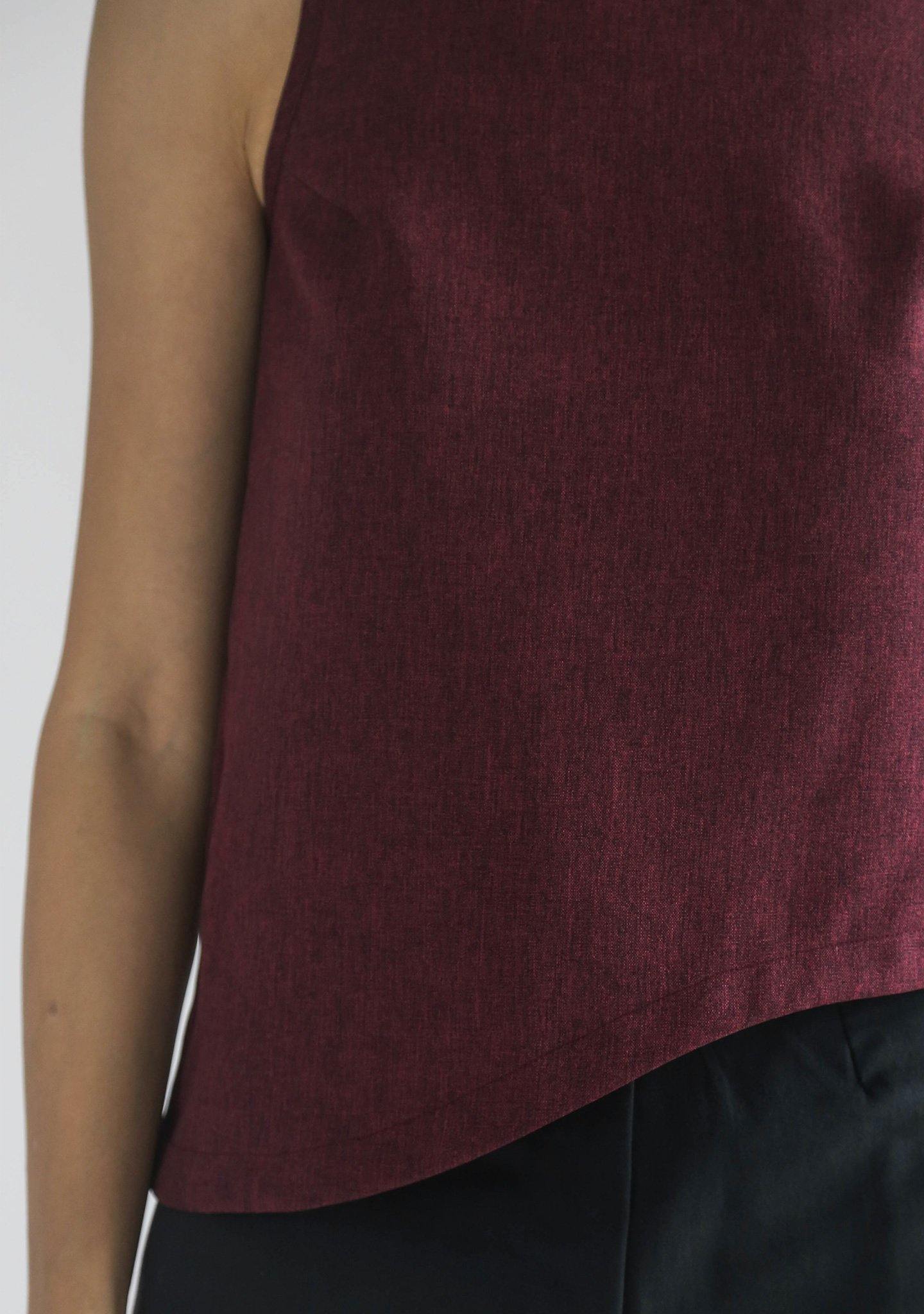 CALA TOP - MULTI (RED/BLACK) - SALIENT LABEL