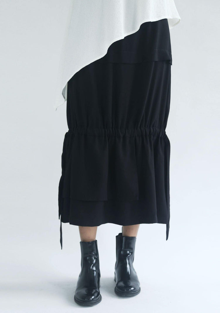 EAMON DRAWSTRING SKIRT / TUBE MIDI DRESS - SALIENT LABEL