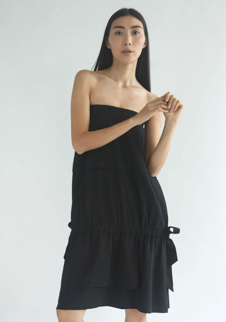 EAMON DRAWSTRING TUBE DRESS - SALIENT LABEL