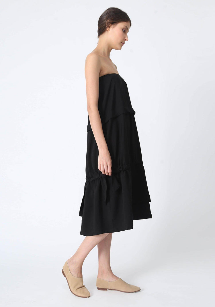 EAMON DRAWSTRING TUBE DRESS - SALIENT LABEL