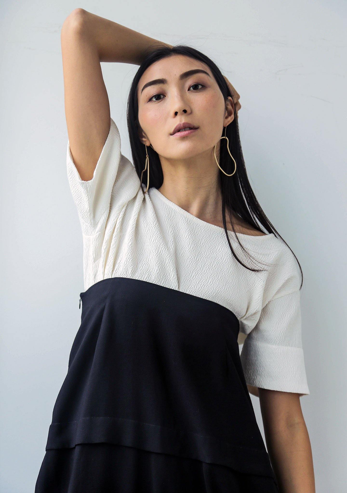 EAMON DRAWSTRING TUBE DRESS - SALIENT LABEL