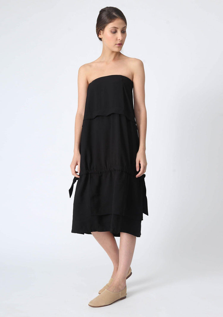 EAMON DRAWSTRING TUBE DRESS - SALIENT LABEL