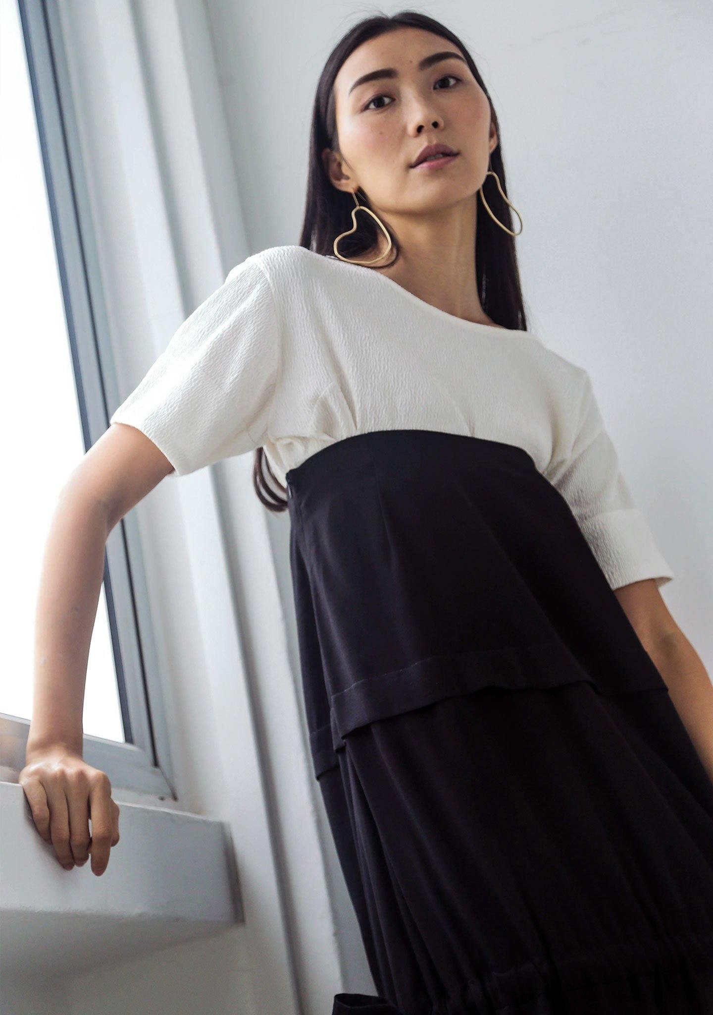 EAMON DRAWSTRING TUBE DRESS - SALIENT LABEL