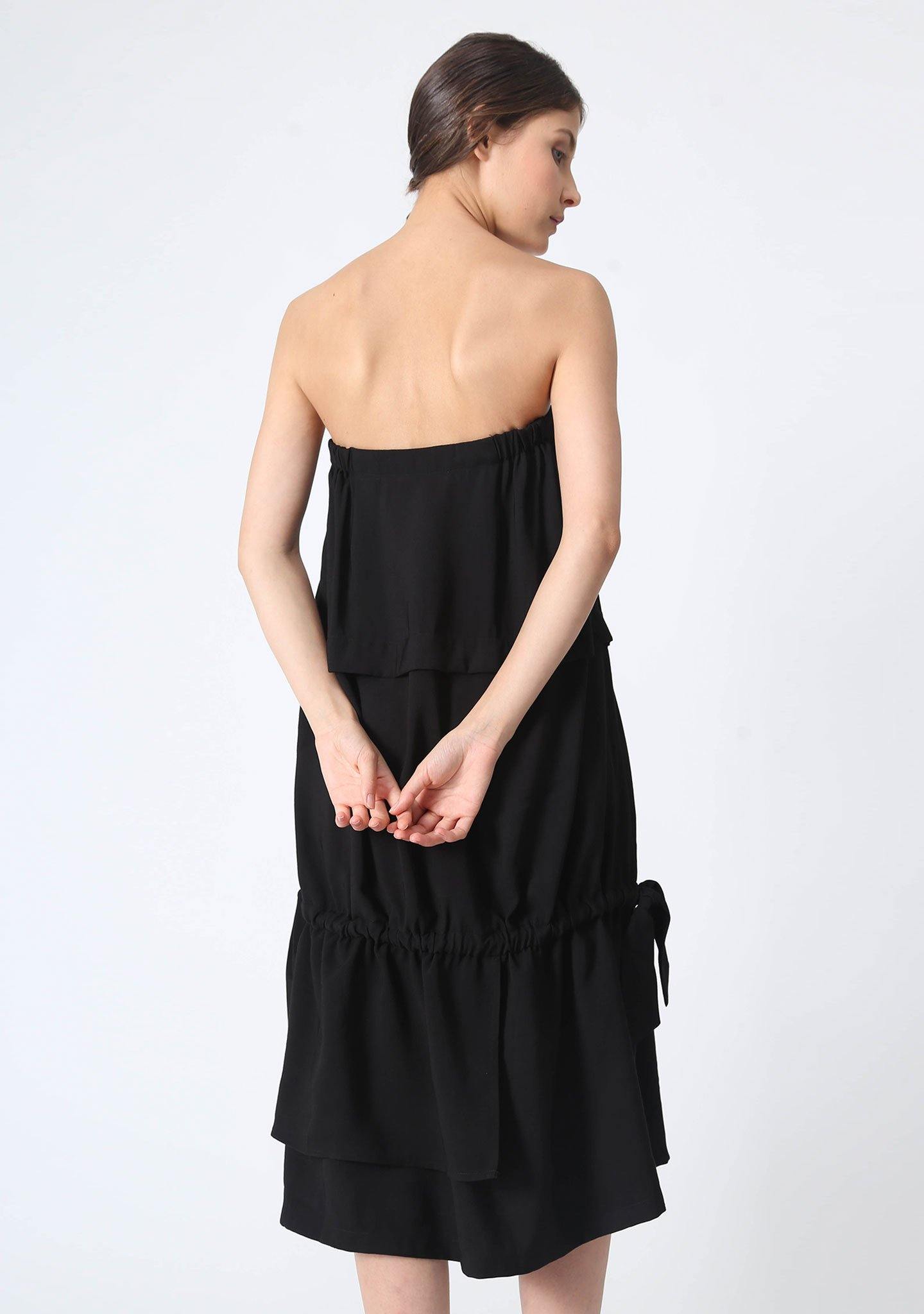 EAMON DRAWSTRING TUBE DRESS - SALIENT LABEL