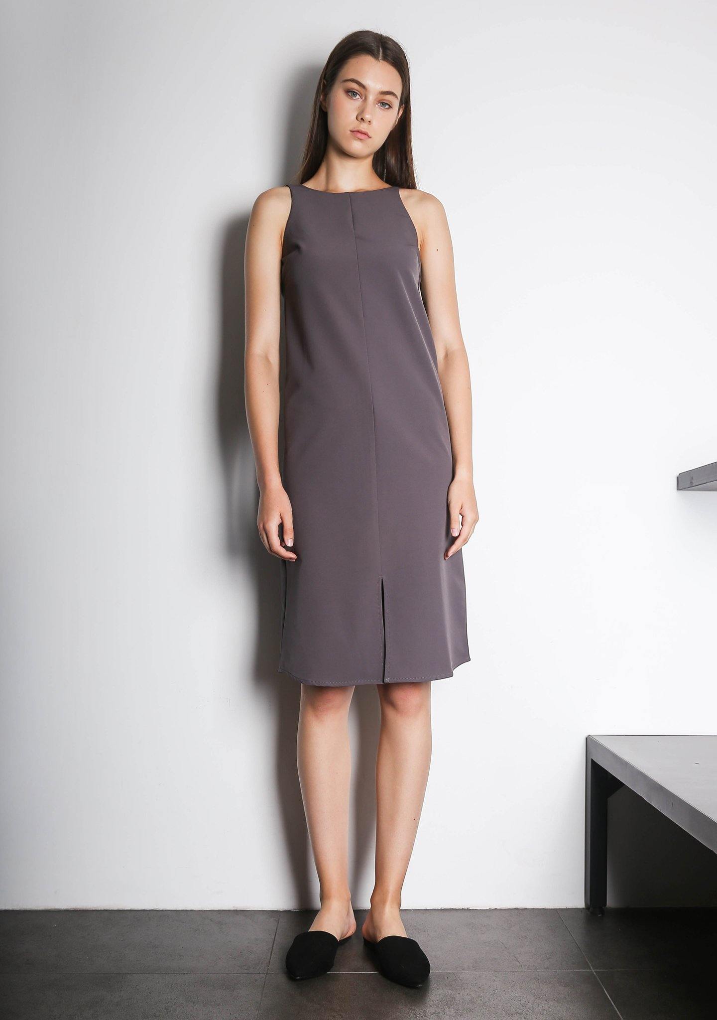 EDEN DRESS - QUIXOTIC PLUM - SALIENT LABEL