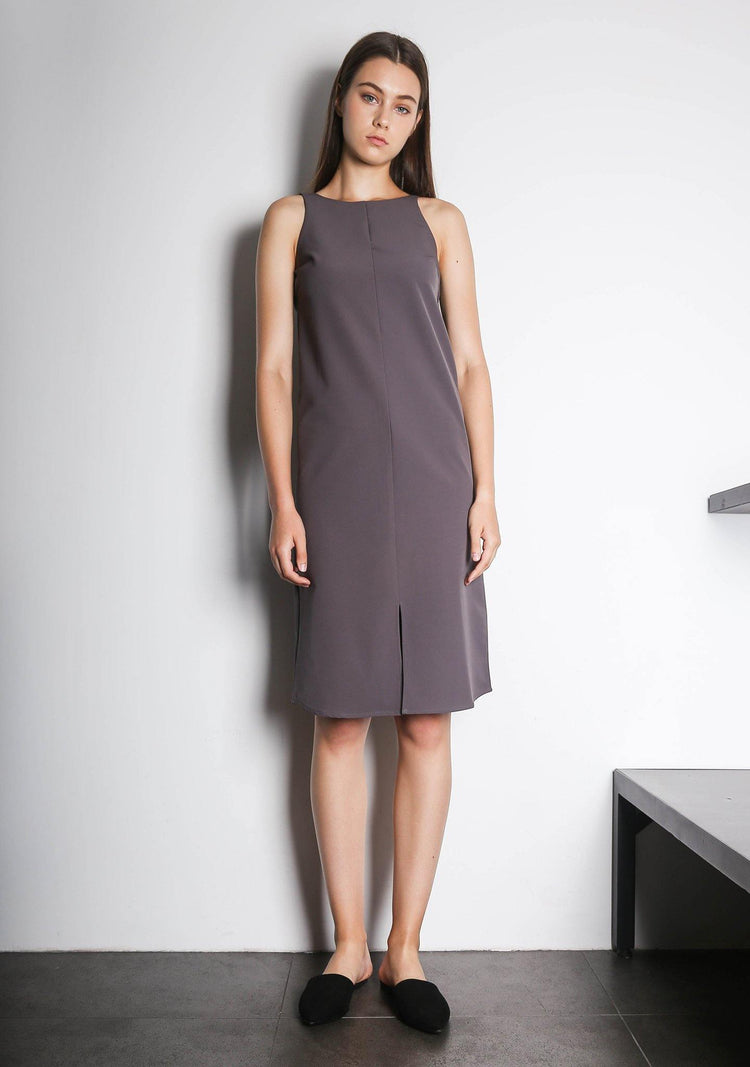 EDEN DRESS - QUIXOTIC PLUM - SALIENT LABEL