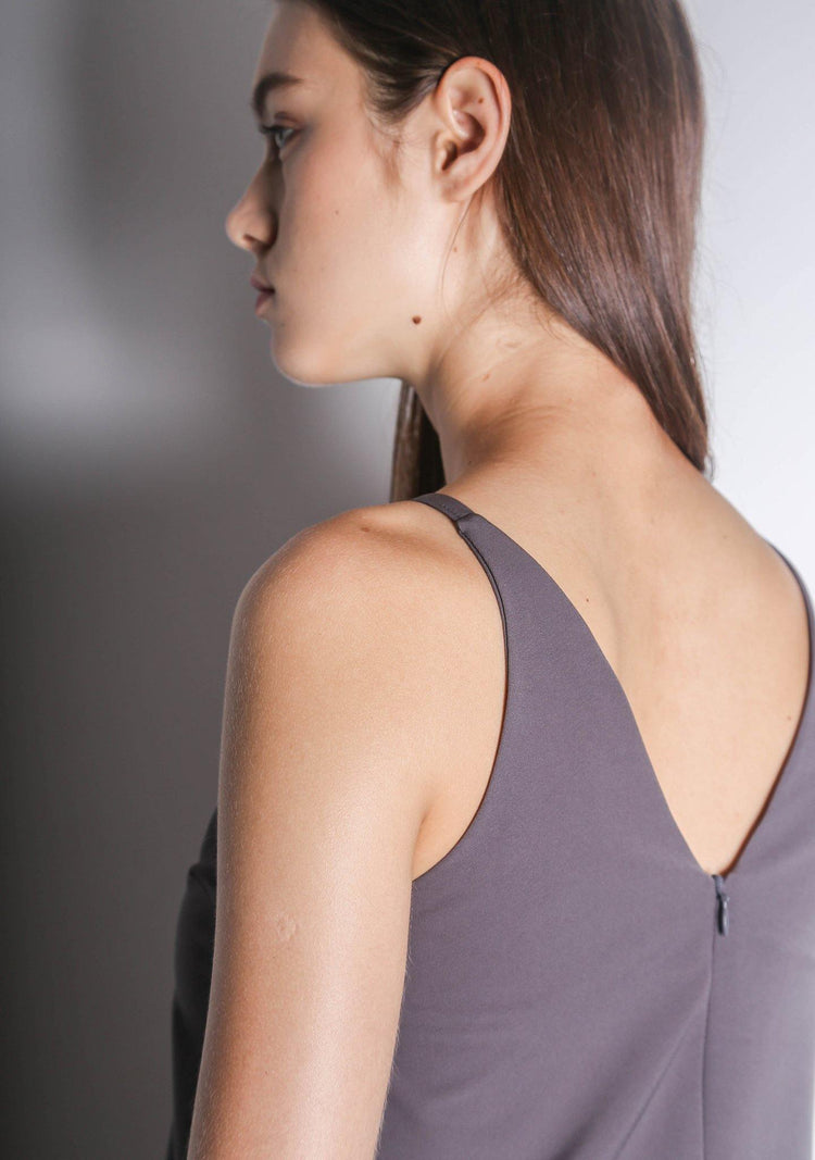 EDEN DRESS - QUIXOTIC PLUM - SALIENT LABEL