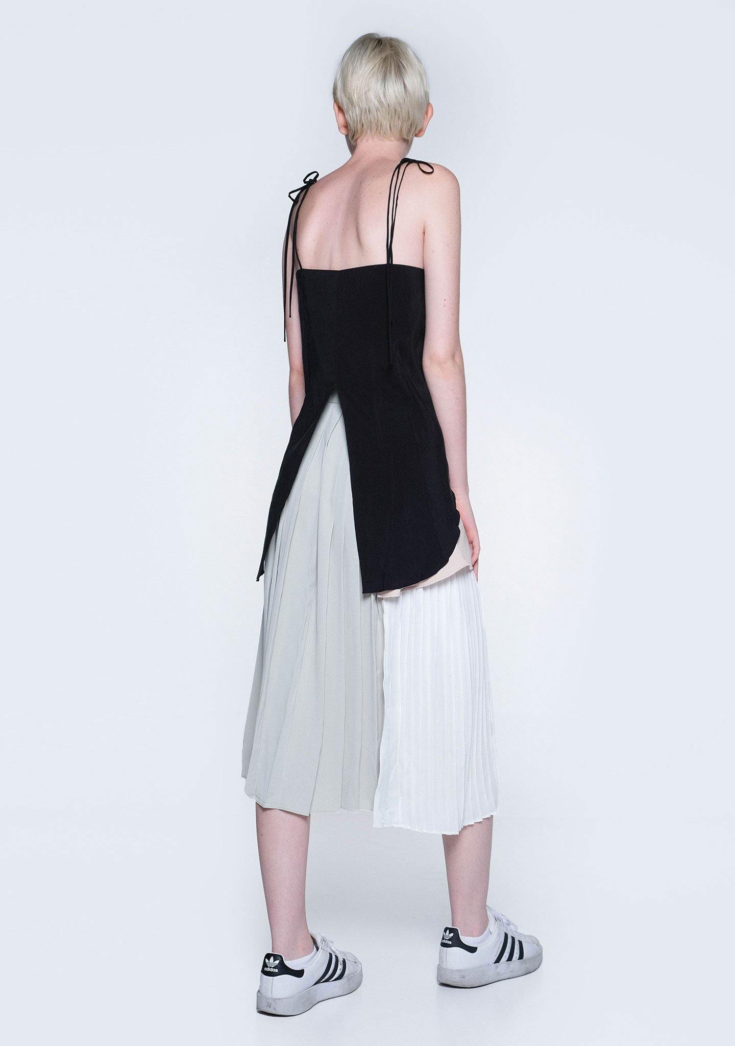 EVAL TIE SASH CUPRO CAMI - SALIENT LABEL