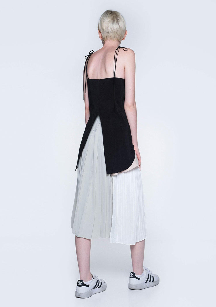 EVAL TIE SASH CUPRO CAMI - SALIENT LABEL