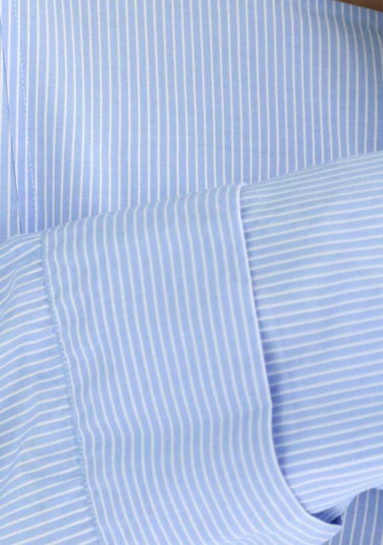 INGRID OVERSIZED BLOUSE - STRIPES - SALIENT LABEL