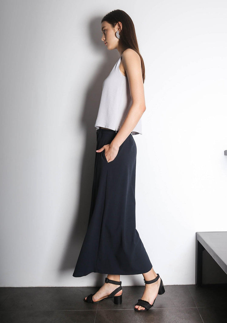 ISHA ASYMMETRIC BACK TOP - ORCHID TINT - SALIENT LABEL