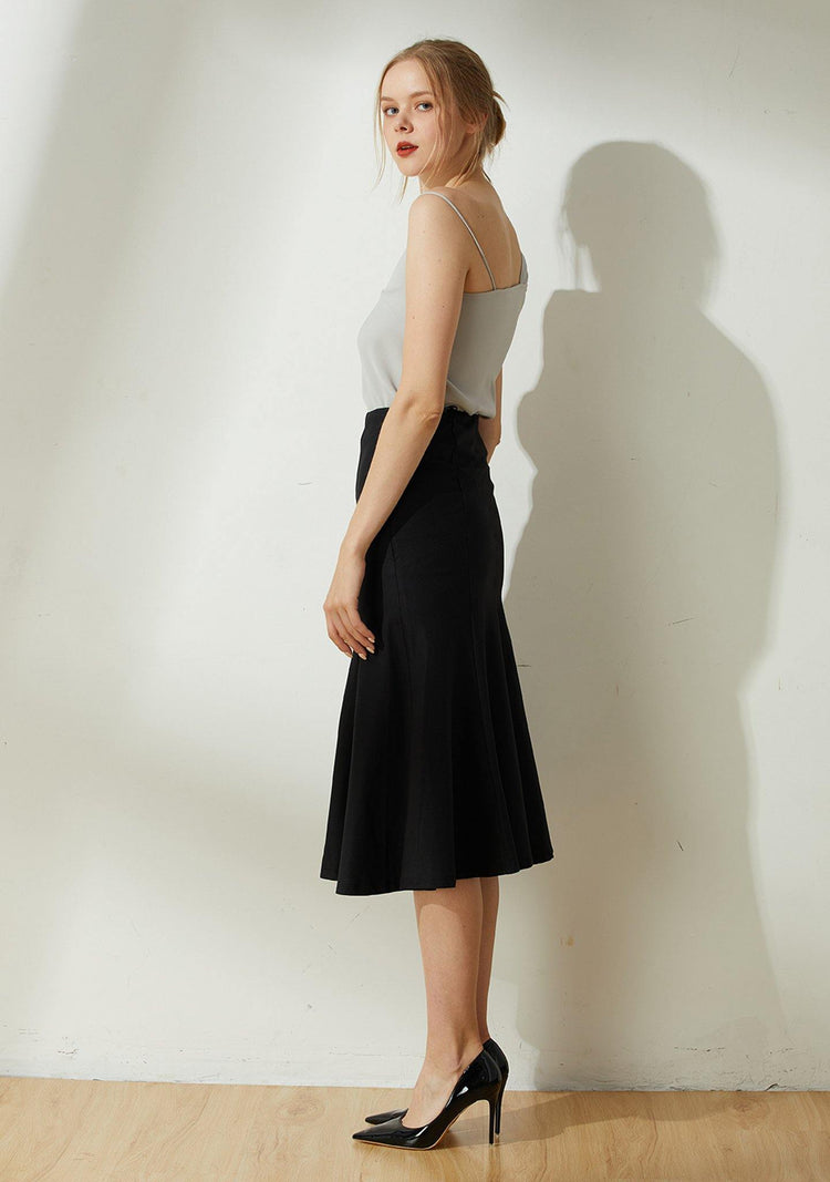 Kierce Mermaid Skirt - Black - SALIENT LABEL
