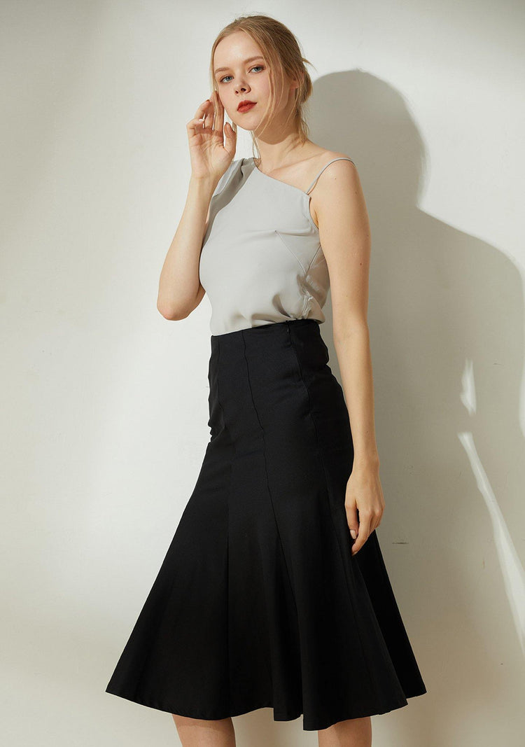 Kierce Mermaid Skirt - Black - SALIENT LABEL