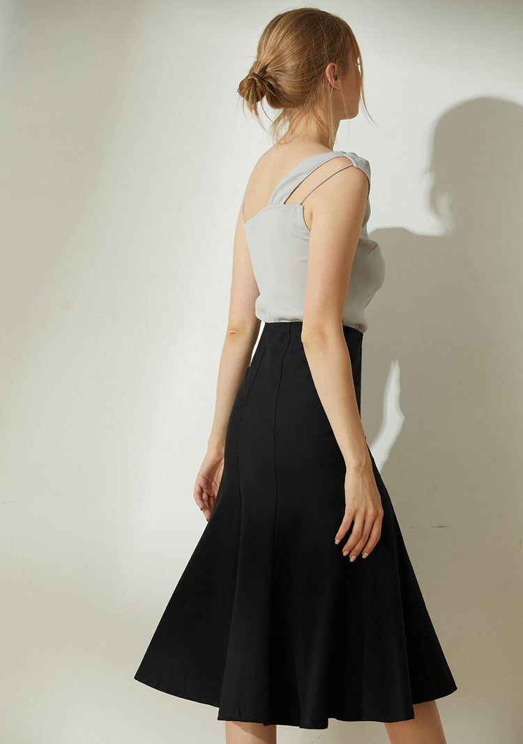 Kierce Mermaid Skirt - Black - SALIENT LABEL
