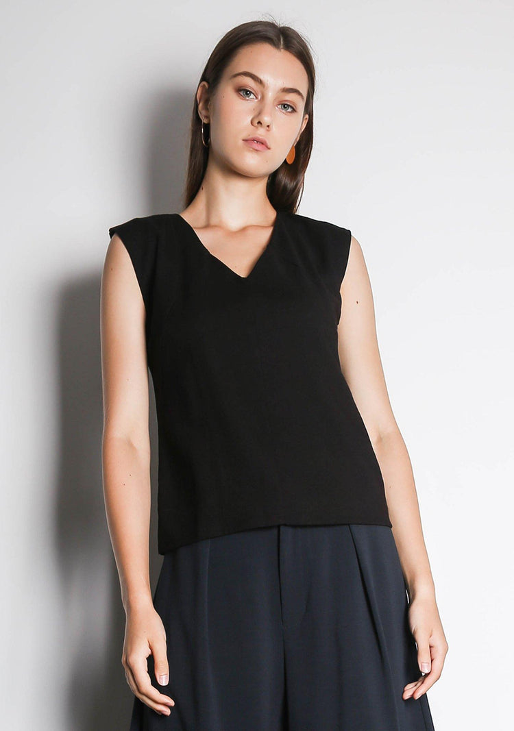 KIT TOP - BLACK - SALIENT LABEL