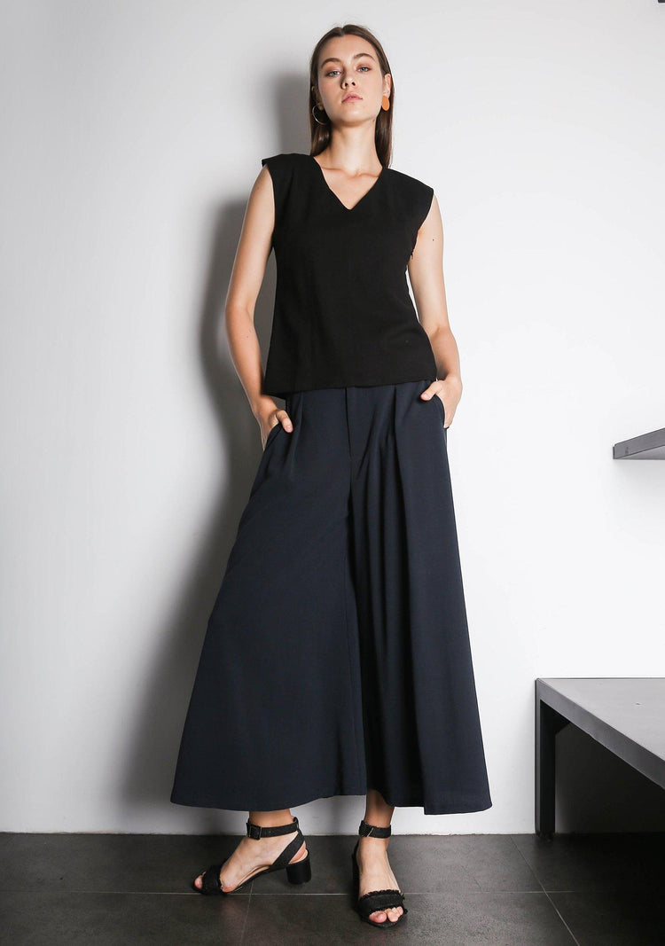 KIT TOP - BLACK - SALIENT LABEL