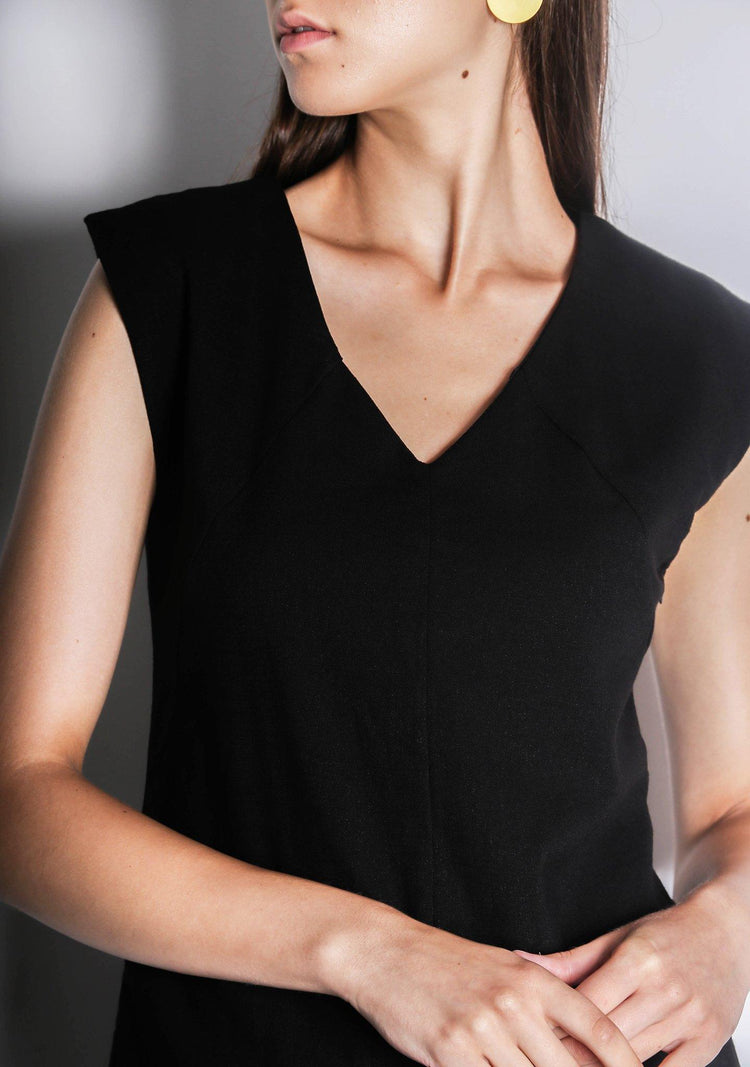 KIT TOP - BLACK - SALIENT LABEL