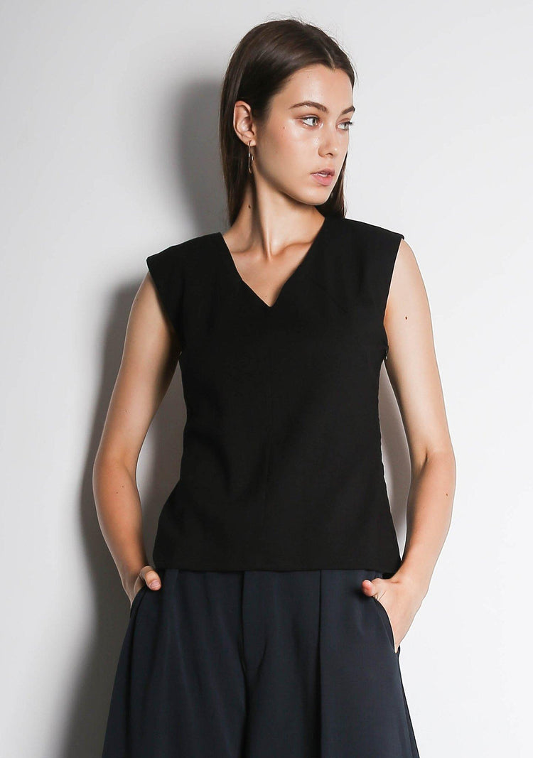 KIT TOP - BLACK - SALIENT LABEL