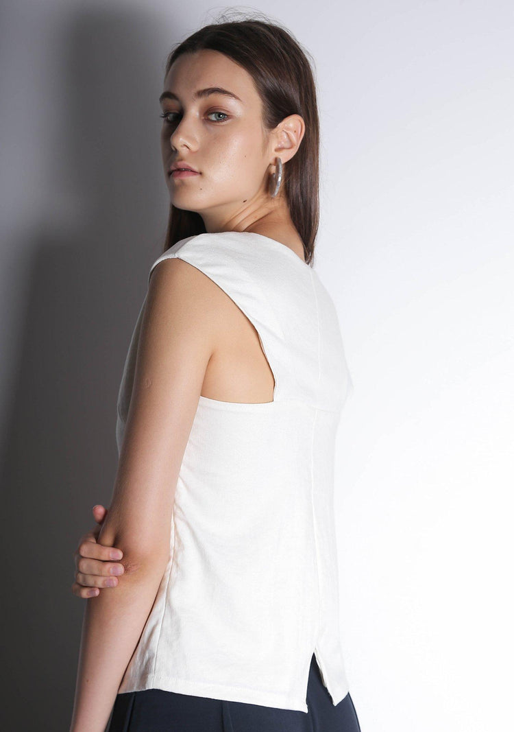 KIT TOP - PURE WHITE - SALIENT LABEL