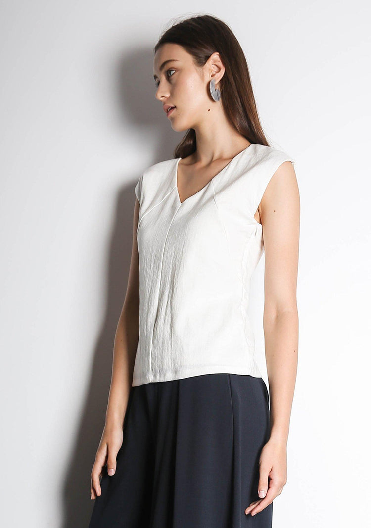 KIT TOP - PURE WHITE - SALIENT LABEL