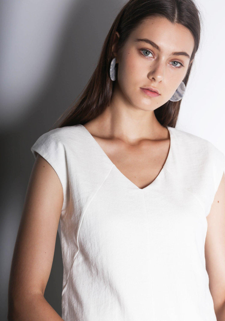 KIT TOP - PURE WHITE - SALIENT LABEL