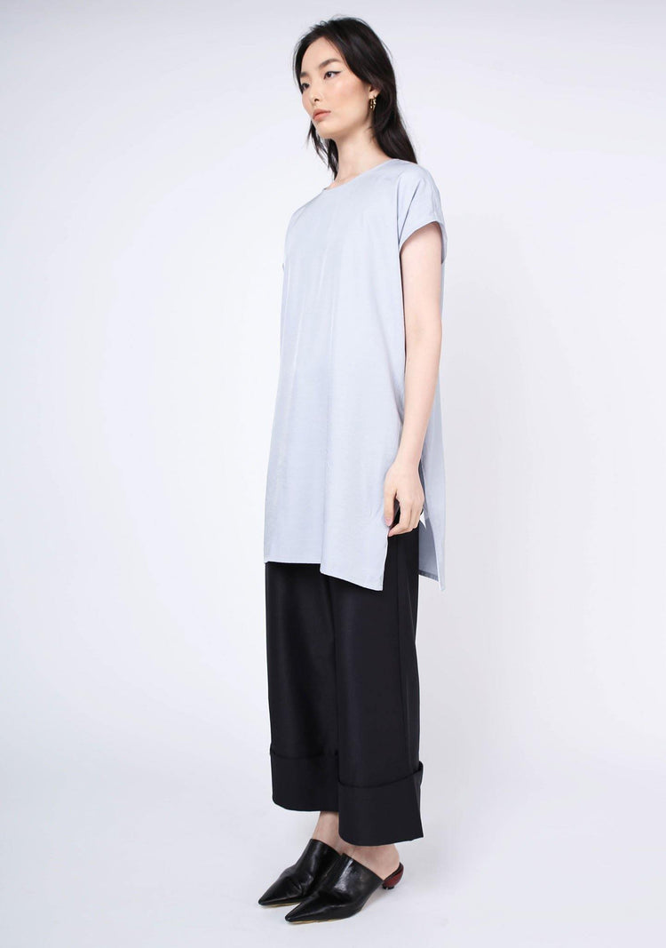 Lou Viscose Side Zip Top / Dress - Elation - SALIENT LABEL