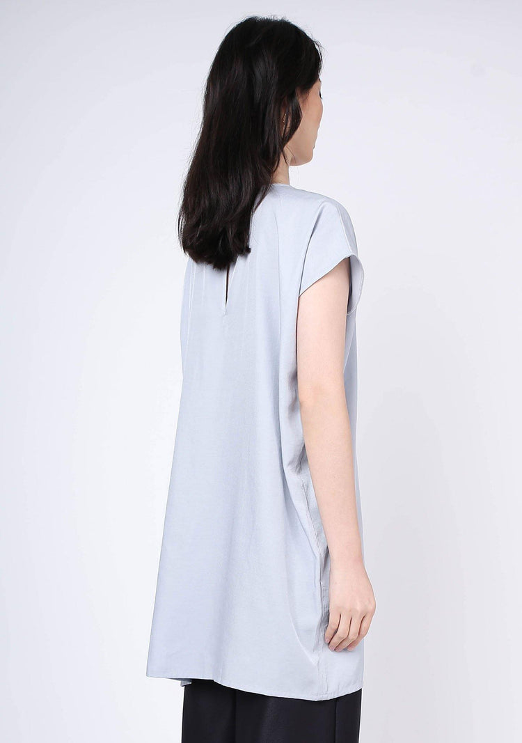 Lou Viscose Side Zip Top / Dress - Elation - SALIENT LABEL