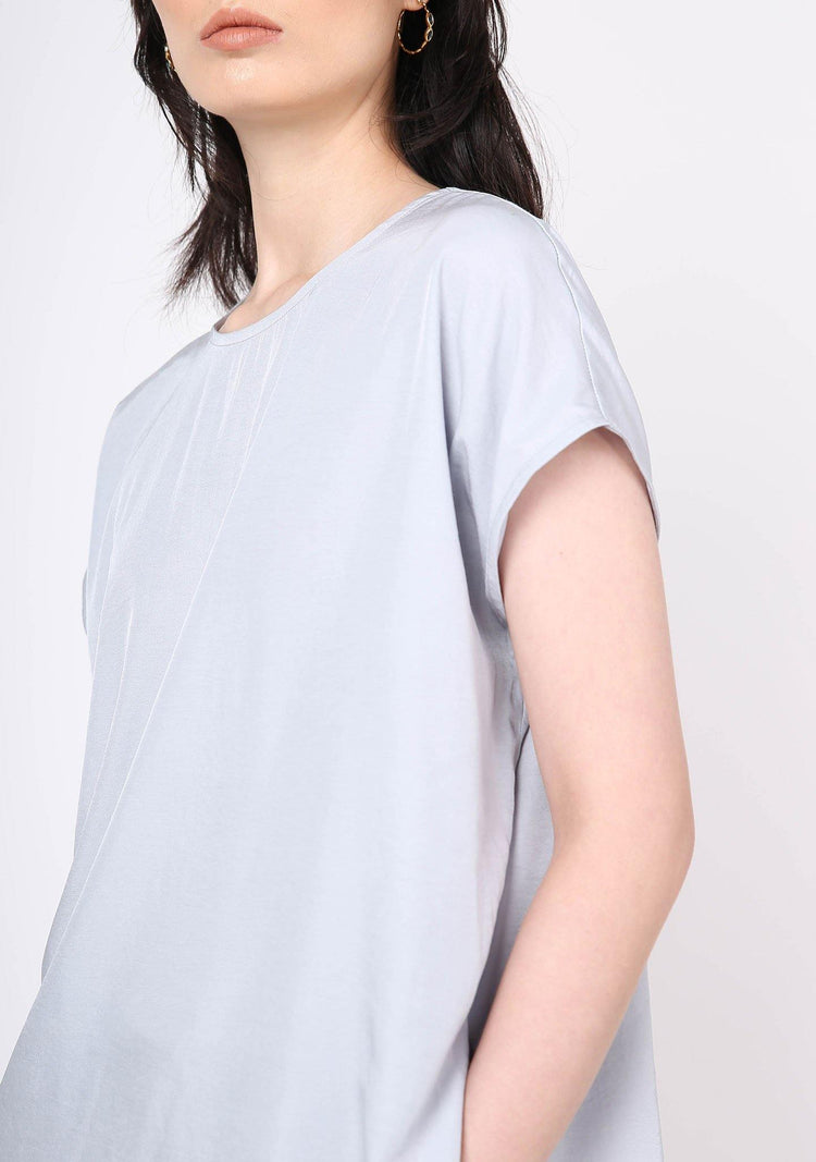 Lou Viscose Side Zip Top / Dress - Elation - SALIENT LABEL