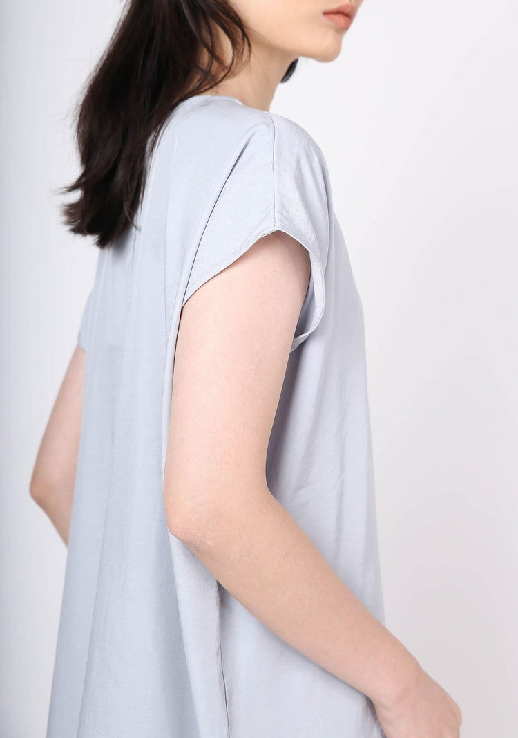 Lou Viscose Side Zip Top / Dress - Elation - SALIENT LABEL