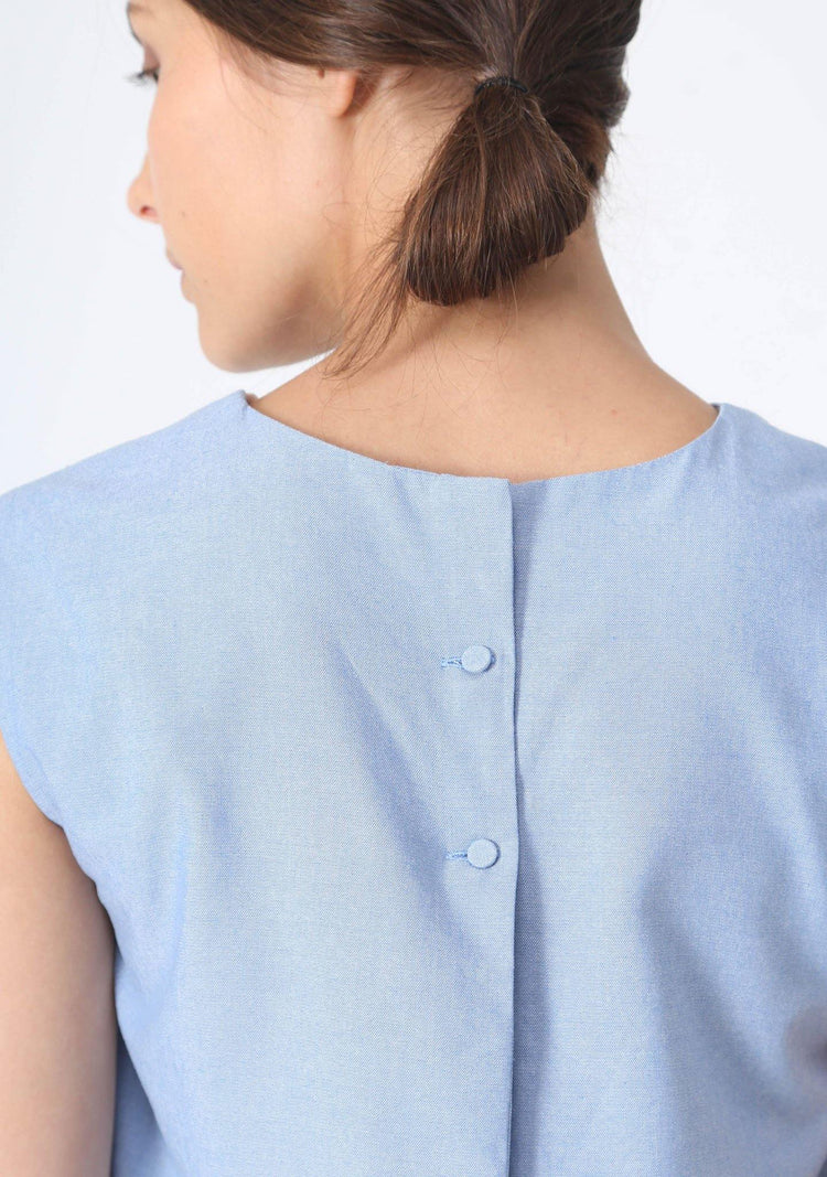 Navigate Contrast Colour Flap Top - SALIENT LABEL