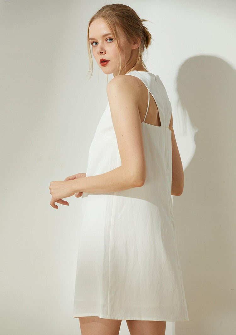 Odette Cut-out Back Shift Dress - Timeless - SALIENT LABEL