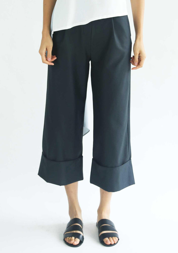ROSENBURG CUFF PANTS - DARK SLATE GREY - SALIENT LABEL