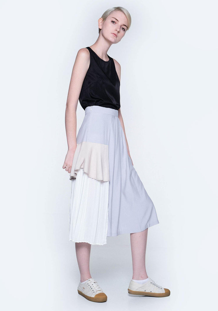 TIVRI ASYMMETRIC BACK TOP - CAVIER - SALIENT LABEL