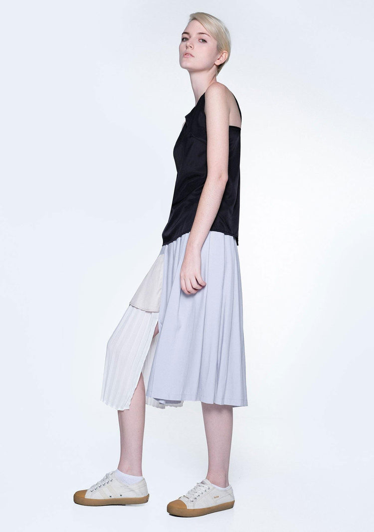 TIVRI ASYMMETRIC BACK TOP - CAVIER - SALIENT LABEL