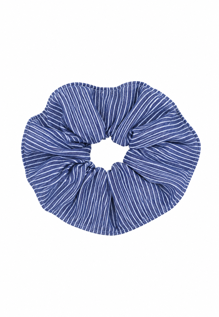 Upcycle Scrunchie in Stripe