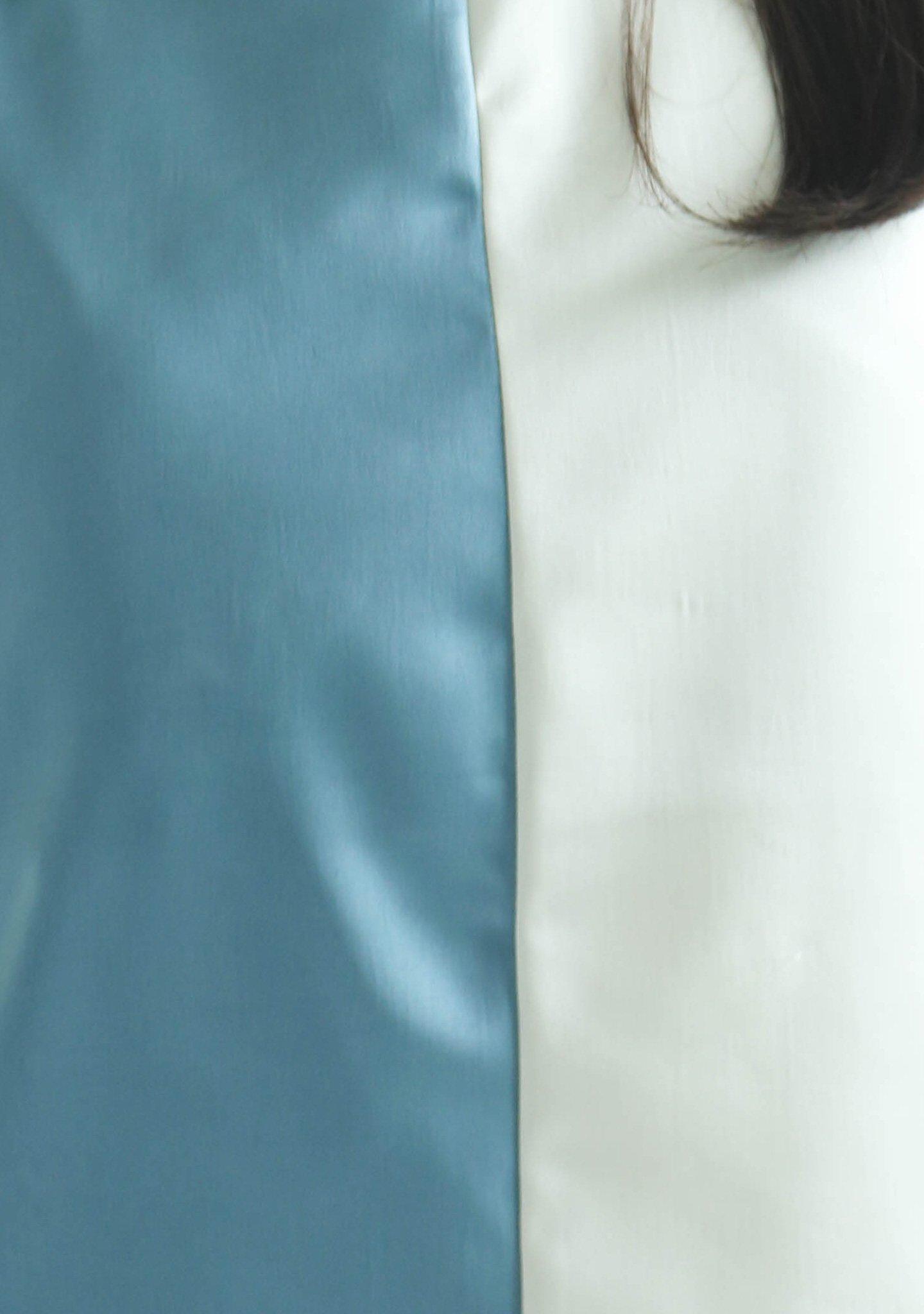 ZOLA DRESS - AIR FORCE BLUE - SALIENT LABEL